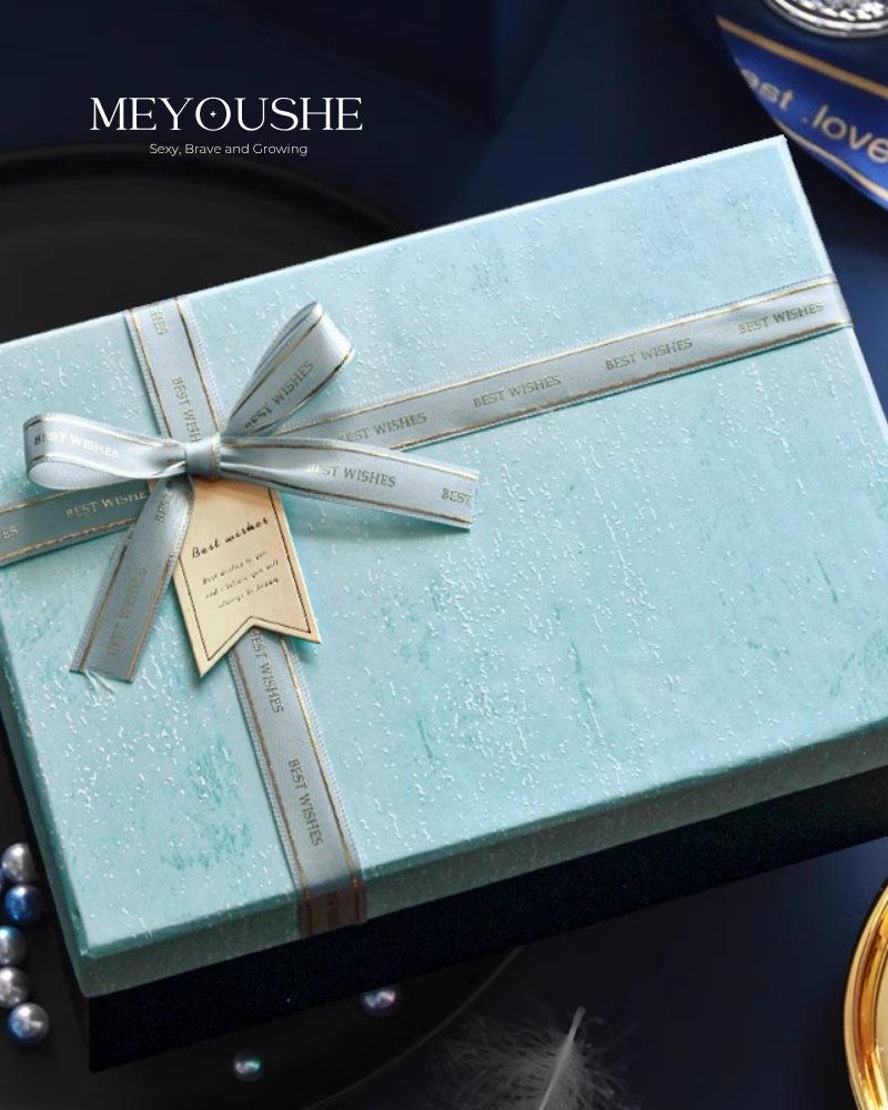 Light Blue Fresh Valentine’s Gift Box – Perfect Gift for Your Loved One MEYOUSHE