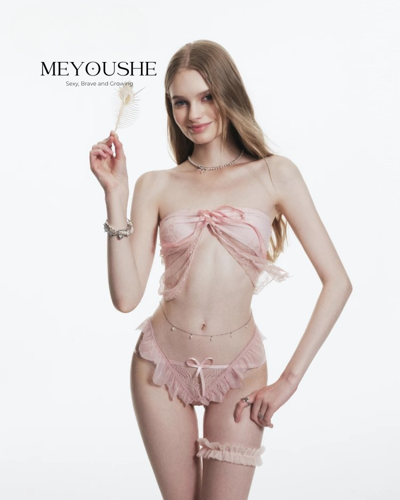 Amoria Cute Lace Trim Sexy Panties for Women | Erotic Lingerie Meyoushe Amoria Cute Lace Trim Sexy Panties for Women | Erotic Lingerie Meyoushe