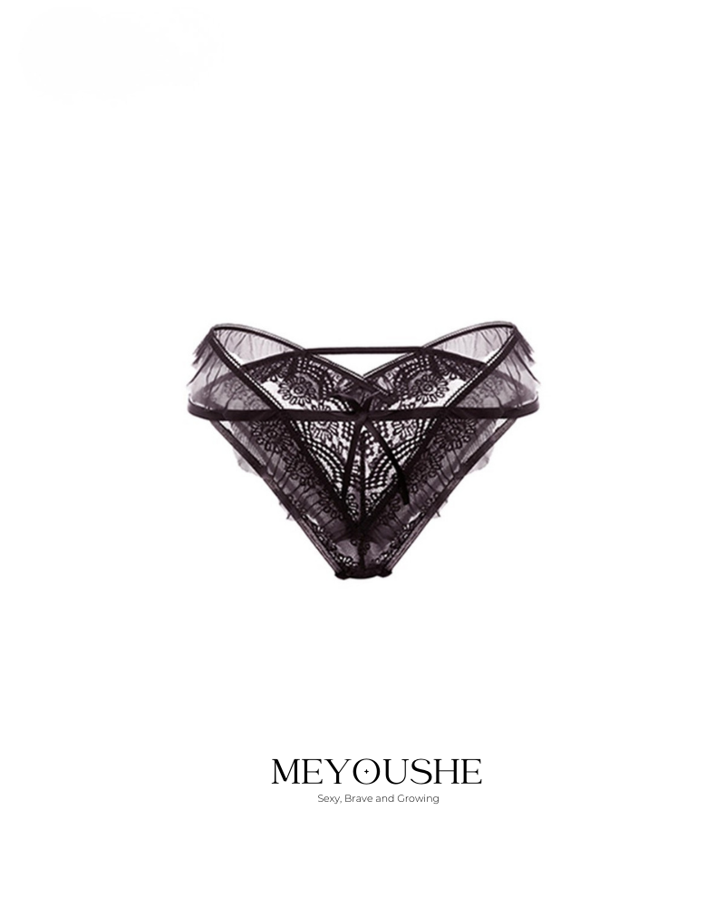 Amoria – Cute Lace Trim Sexy Panties for Women | Erotic Lingerie MEYOUSHE
