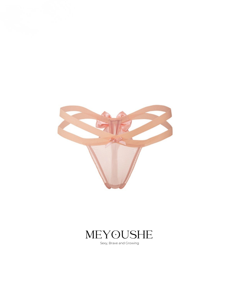 Astra – Bowknot Thong Panties for Women | Sexy Gift Lingerie MEYOUSHE
