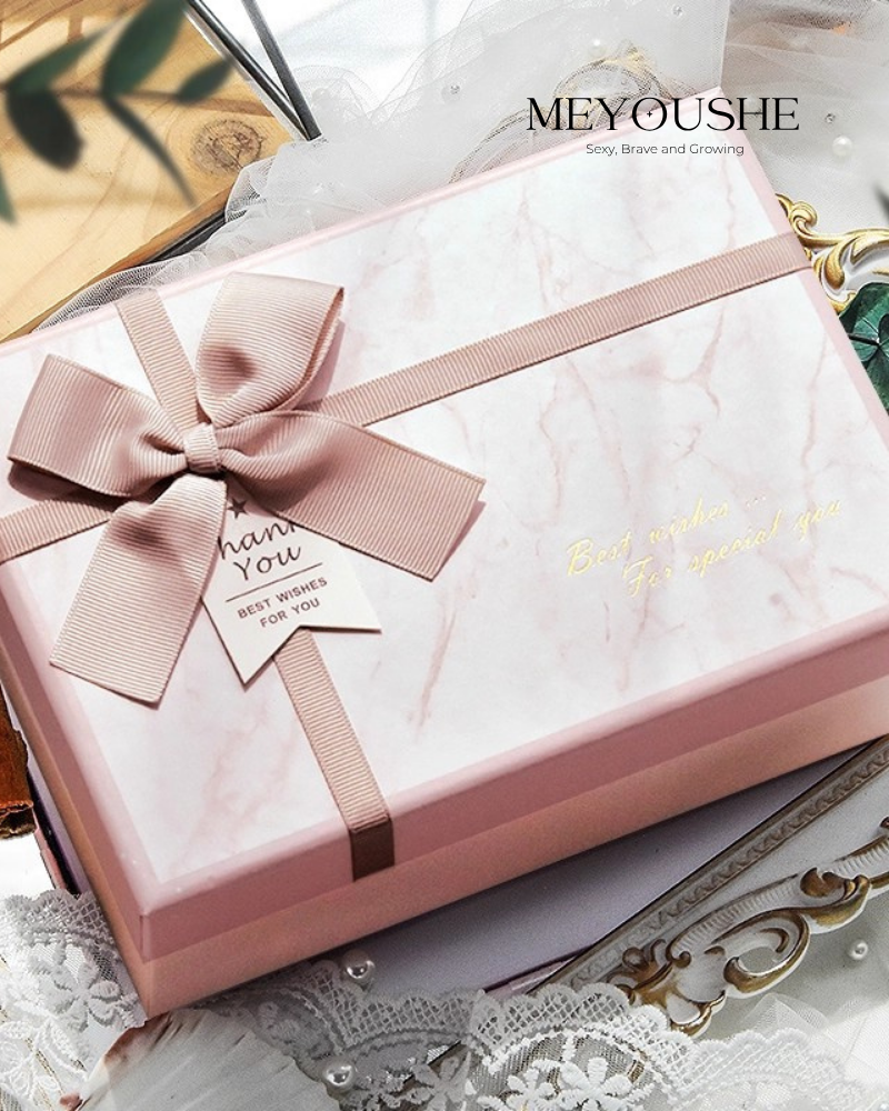 Blush Elegance Gift Box – Premium Wedding & Birthday Edition MEYOUSHE