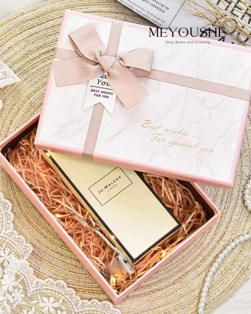 Blush Elegance Gift Box – Premium Wedding & Birthday Edition MEYOUSHE