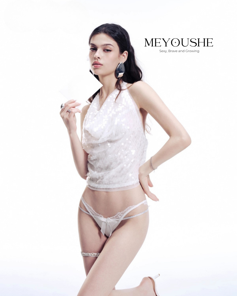 Celestia – Rhinestone Tie-Side Sexy Panties for Women | Erotic Lingerie MEYOUSHE