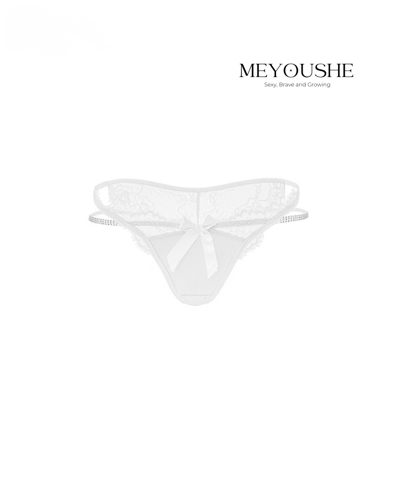 Celestia – Rhinestone Tie-Side Sexy Panties for Women | Erotic Lingerie MEYOUSHE