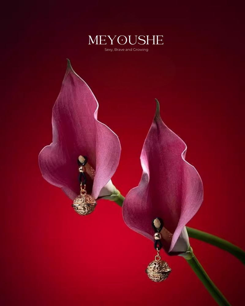 Elysia – Palace Bell Pendant Nipple Clamps for Roleplay & Sensual BDSM Play MEYOUSHE