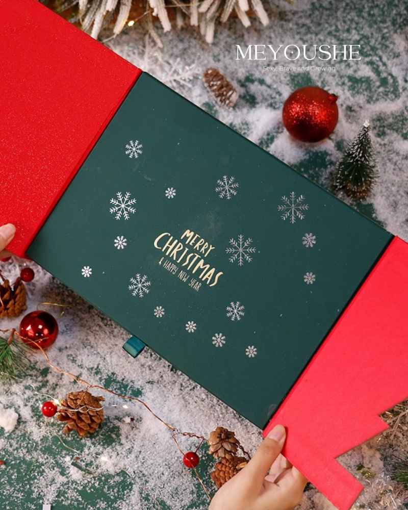 Evergreen Christmas Tree Gift Box MEYOUSHE