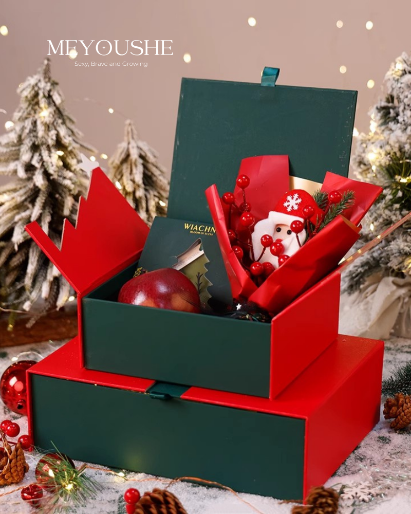 Evergreen Christmas Tree Gift Box MEYOUSHE