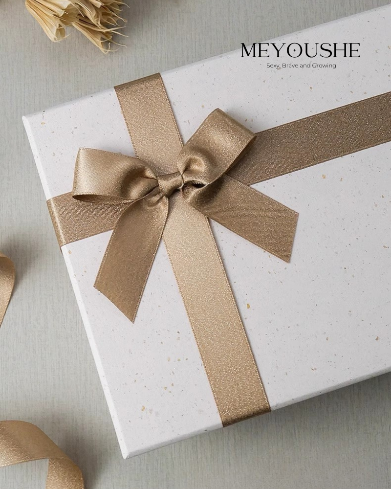 Golden Bow Luxe Gift Box – Elegant Wedding & Birthday Edition MEYOUSHE