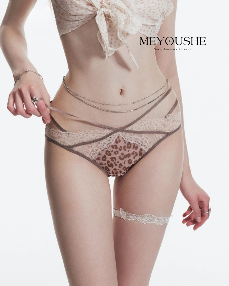 Leona – Leopard Print Thin Strap Sexy Panties for Women | Erotic Lingerie  Page Title MEYOUSHE