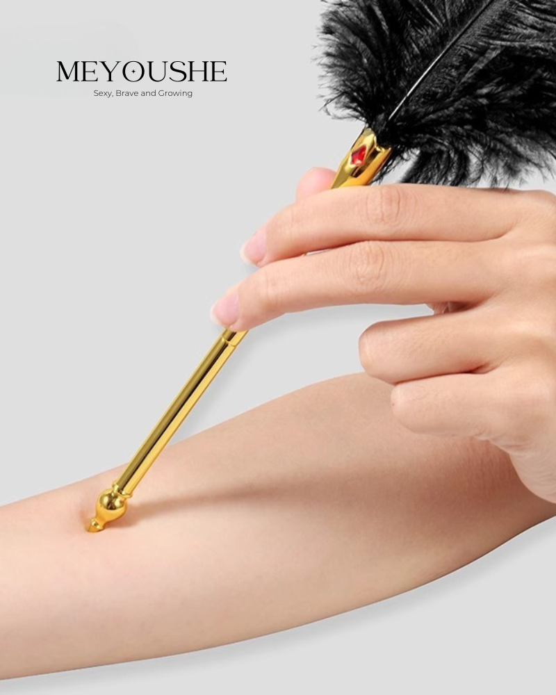 Liora – Feather Teaser for Sensual Play, Roleplay & Intimate Fetish Fun MEYOUSHE