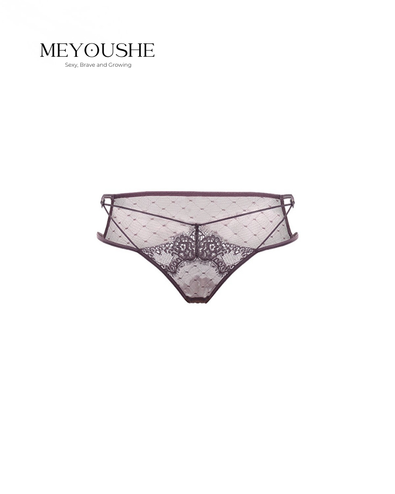 Liora – Polka Dot Tie-Side Lace Panties | Sexy Erotic Lingerie MEYOUSHE