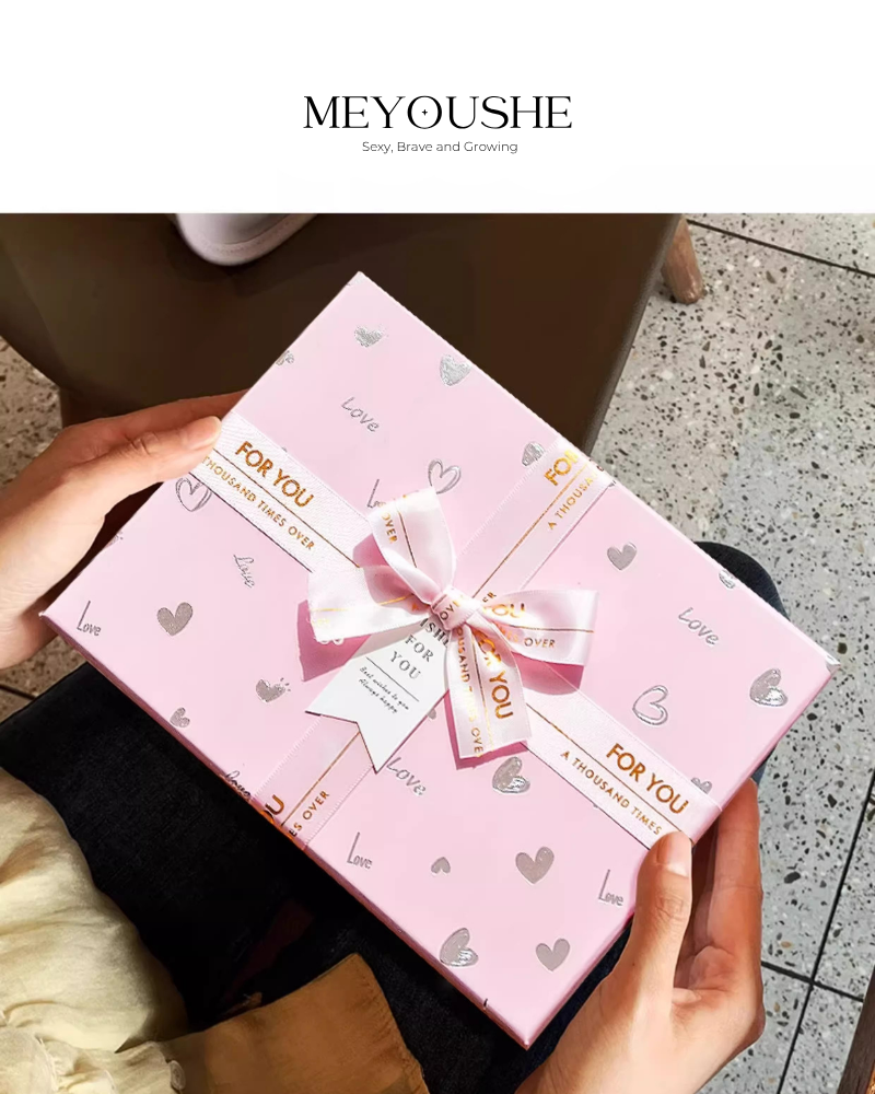 Love-Filled Bow Valentine’s Gift Box – Perfect Gift for Your Loved One MEYOUSHE
