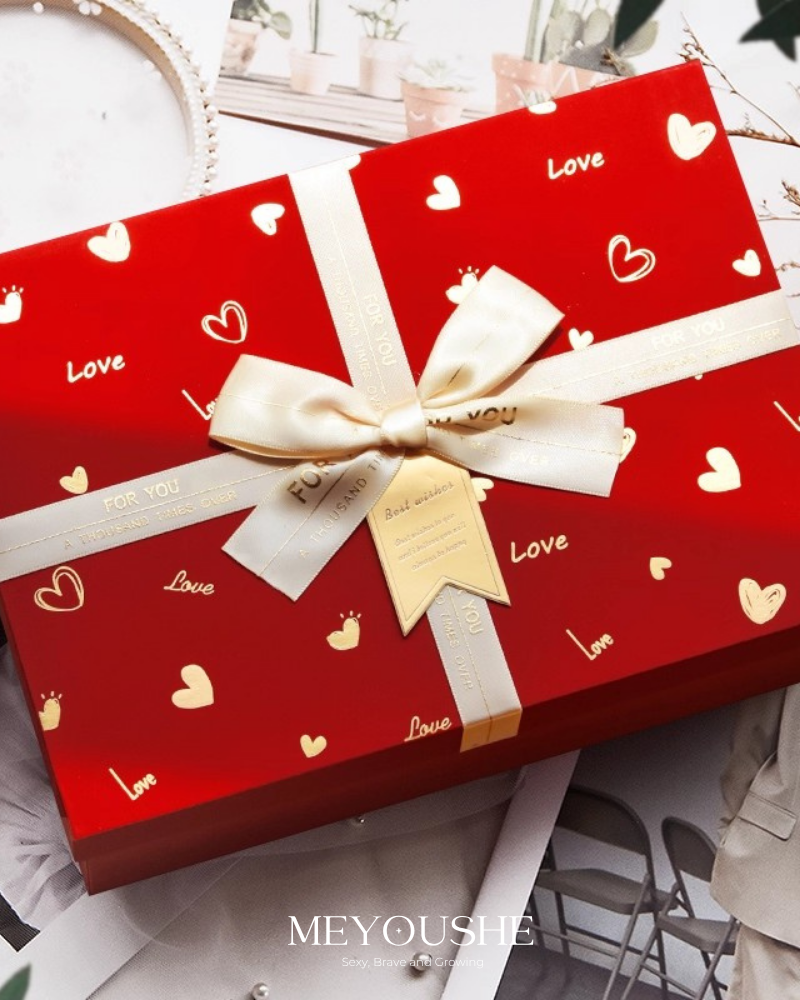 Love-Filled Bow Valentine’s Gift Box – Perfect Gift for Your Loved One MEYOUSHE