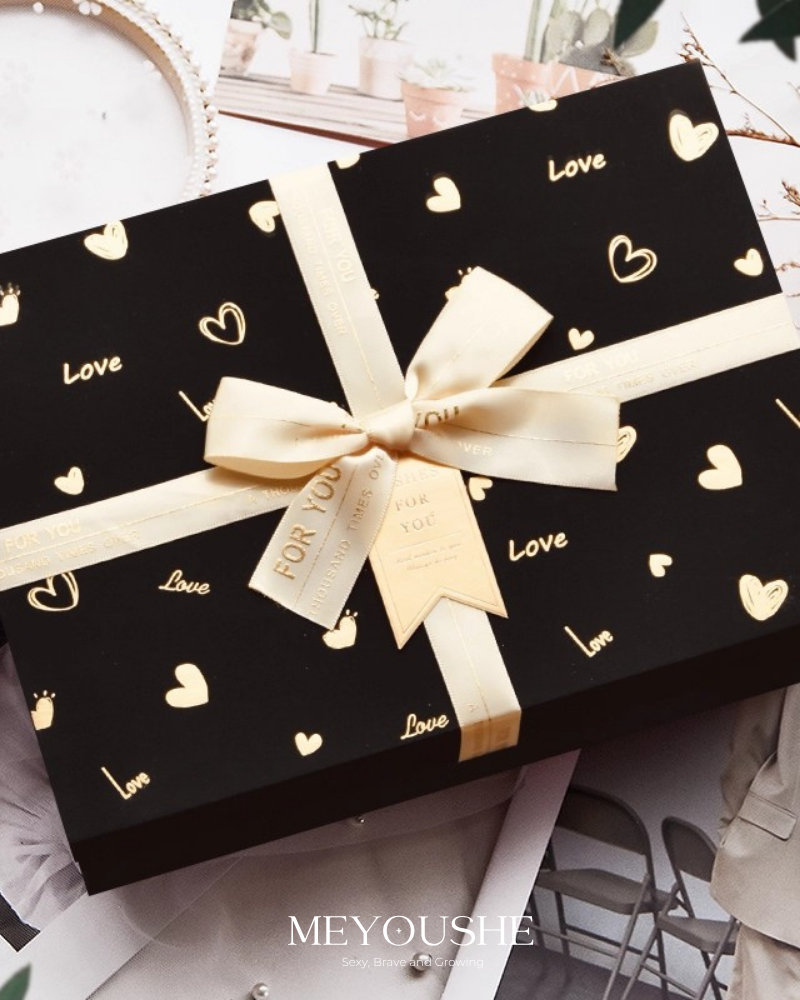 Love-Filled Bow Valentine’s Gift Box – Perfect Gift for Your Loved One MEYOUSHE