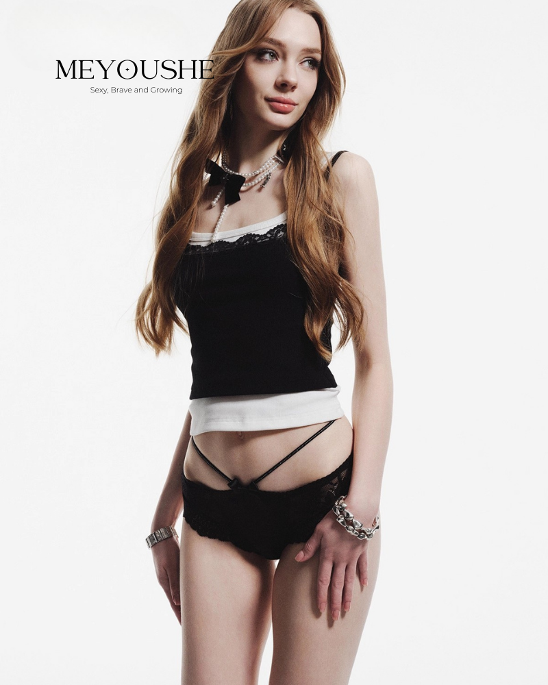 Lyra – Tie-Side Lace Panties for Women | Sexy Erotic Lingerie MEYOUSHE