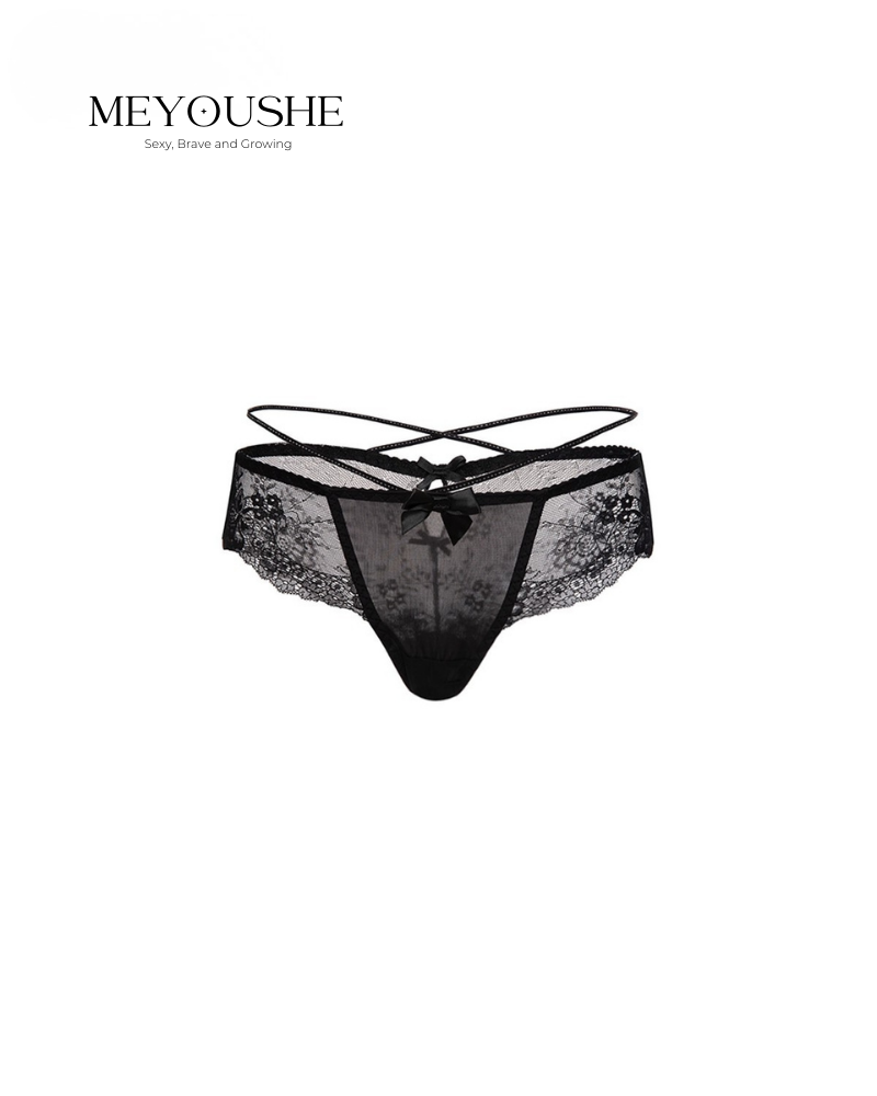 Lyra – Tie-Side Lace Panties for Women | Sexy Erotic Lingerie MEYOUSHE