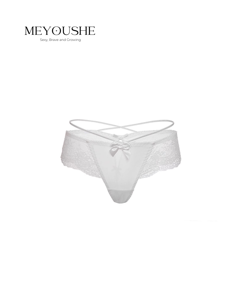 Lyra – Tie-Side Lace Panties for Women | Sexy Erotic Lingerie MEYOUSHE