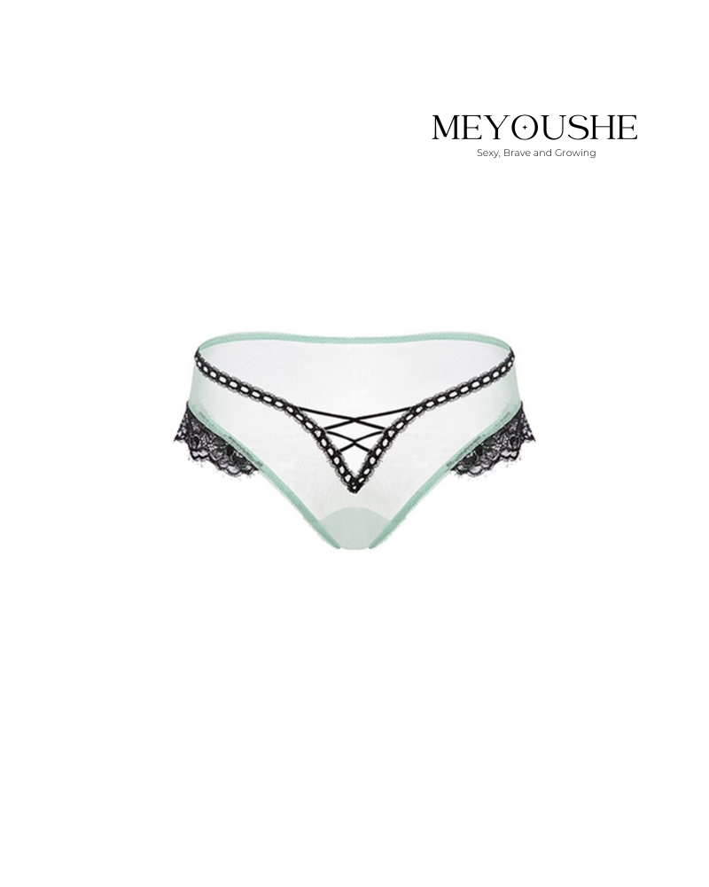Oriona – Crisscross Lace Sexy Panties for Women | Erotic Lingerie MEYOUSHE