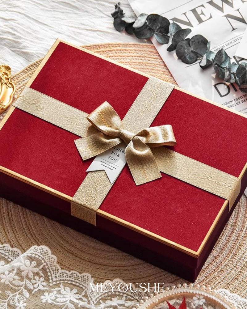 Scarlet Luxe Valentine’s Gift Box – Perfect Gift for Her MEYOUSHE
