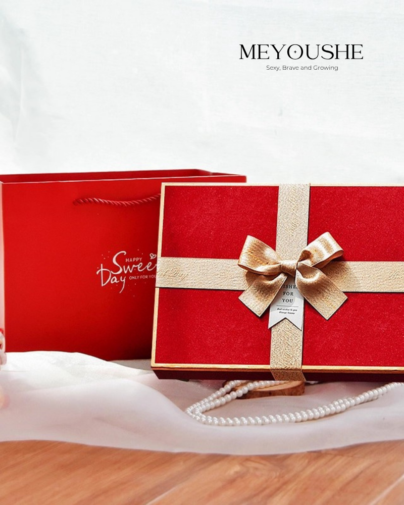 Scarlet Luxe Valentine’s Gift Box – Perfect Gift for Her MEYOUSHE