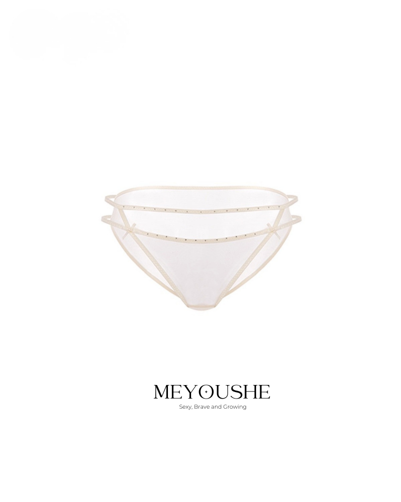 Selene – Minimalist Tie-Side Sexy Panties for Women | Erotic Lingerie MEYOUSHE