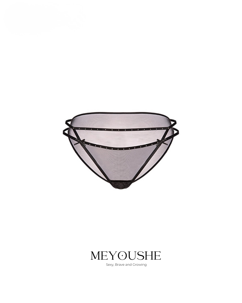 Selene – Minimalist Tie-Side Sexy Panties for Women | Erotic Lingerie MEYOUSHE