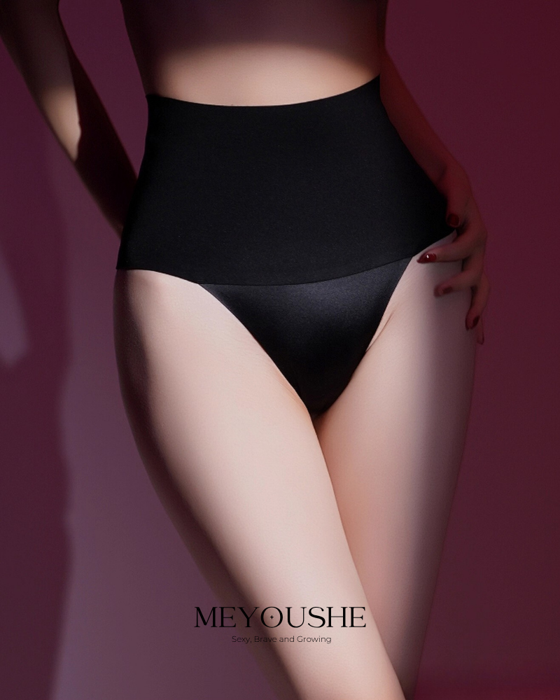 Selina – High-Waist Silk Panties | Elegant Lingerie Gift