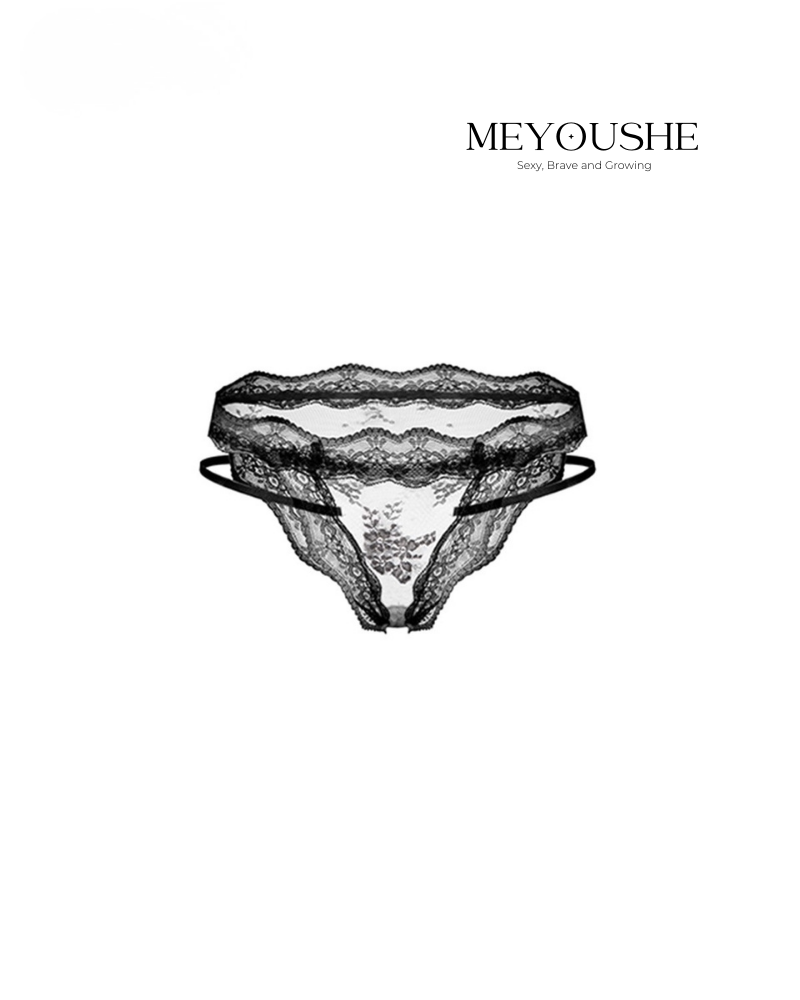 Seraphia – Lace Trim Sexy Panties for Women | Erotic Lingerie MEYOUSHE