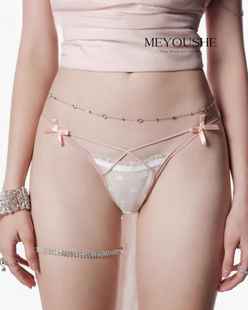 Serenia – Heart Strap Sexy Panties for Women | Romantic Erotic Lingerie MEYOUSHE
