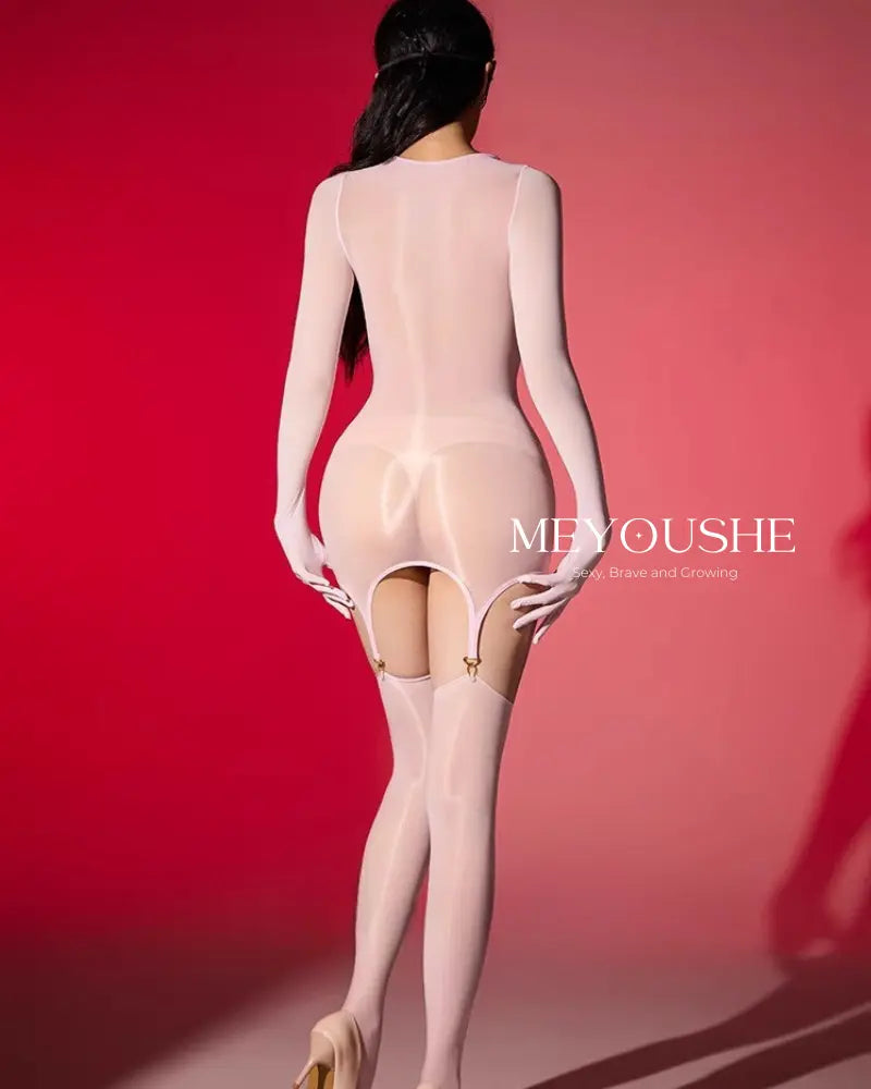 Serenya sleek spaghetti strap bodysuit displayed on model for intimate or everyday wear