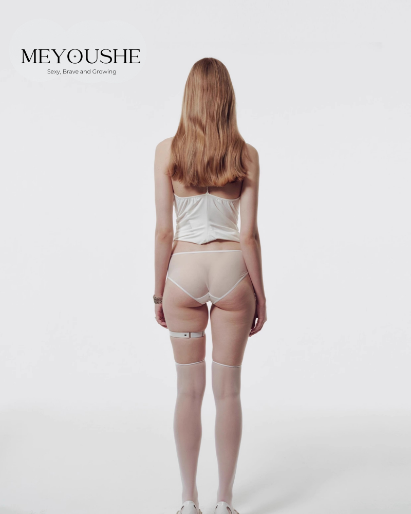 Stellar – Letter Cutout Rhinestone Lace Panties for Women | Sexy Erotic Lingerie MEYOUSHE