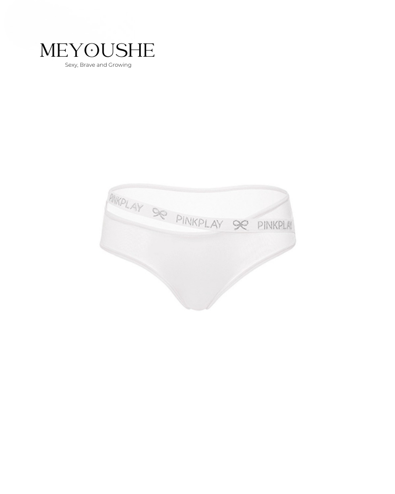 Stellar – Letter Cutout Rhinestone Lace Panties for Women | Sexy Erotic Lingerie MEYOUSHE