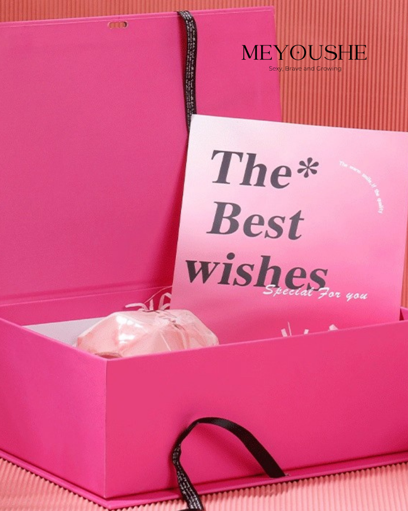 “The Best Wish” Book-Style Gift Box – Chic & Thoughtful Gift for Her MEYOUSHE