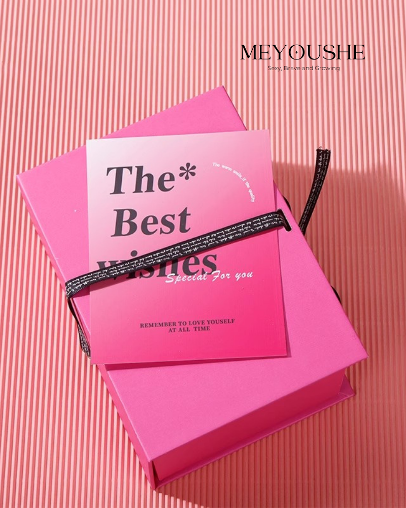 “The Best Wish” Book-Style Gift Box – Chic & Thoughtful Gift for Her MEYOUSHE