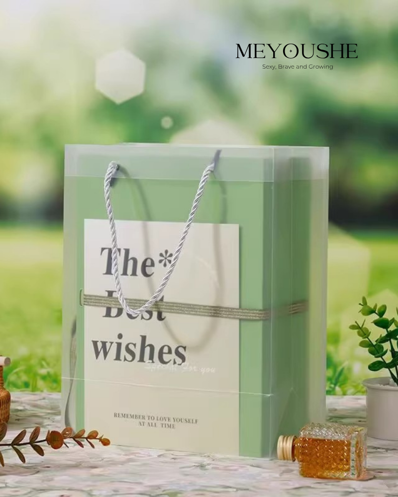 “The Best Wish” Book-Style Gift Box – Chic & Thoughtful Gift for Her MEYOUSHE