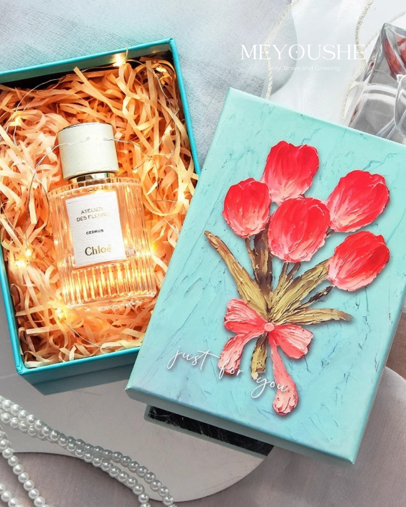 Tulip & Rose Elegance Gift Box – Special Gift for Her MEYOUSHE