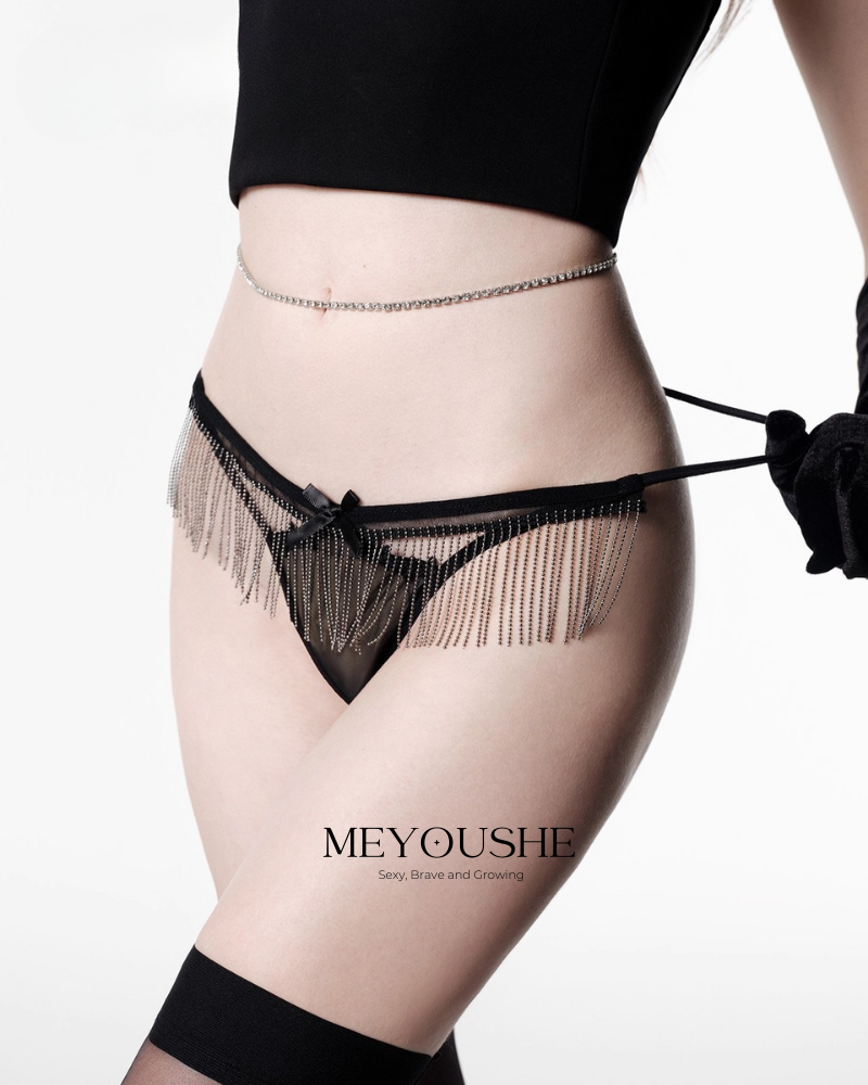 Vega – Tassel Rhinestone Sexy Panties for Women | Erotic Lingerie MEYOUSHE