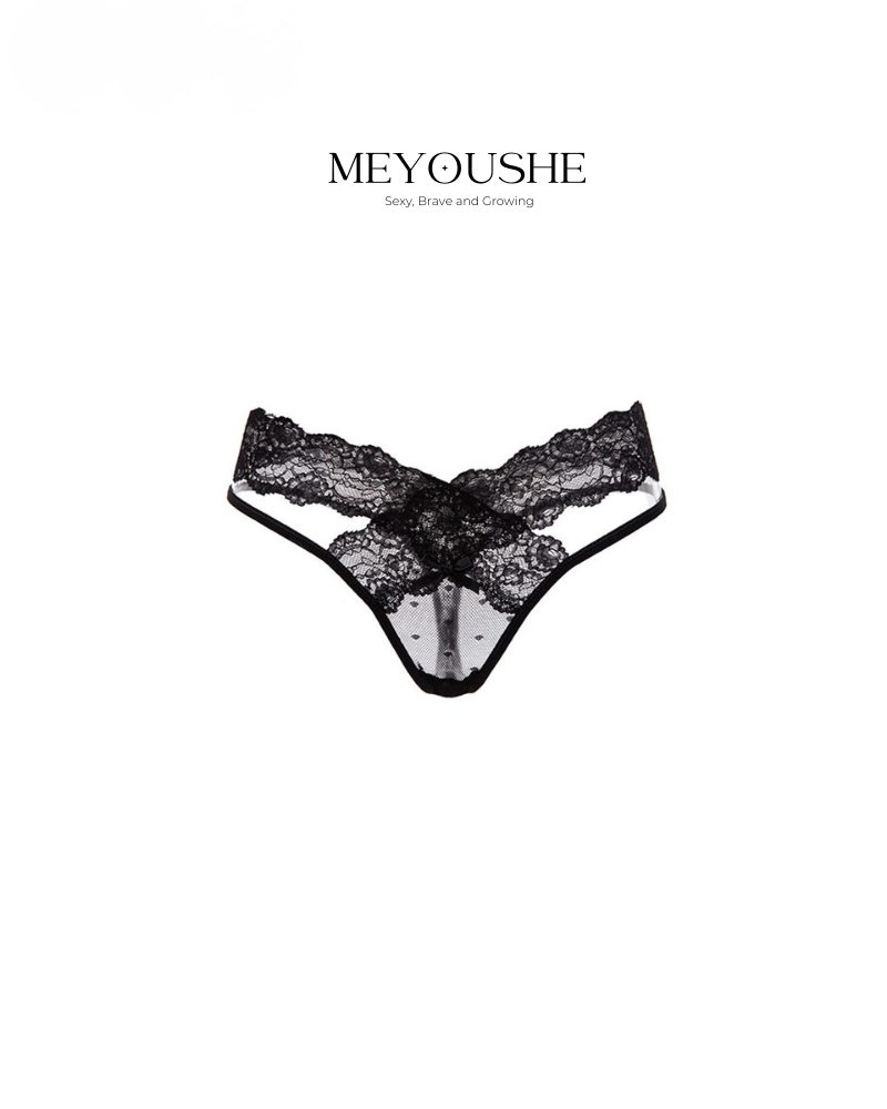 Vela – V-Cut Lace Panties for Women | Sexy Erotic Lingerie MEYOUSHE