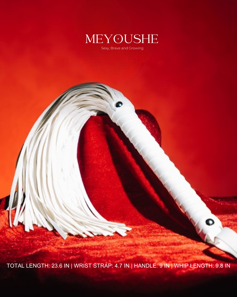 Velora – Leather Fetish Whip for Roleplay & Seductive BDSM Play MEYOUSHE