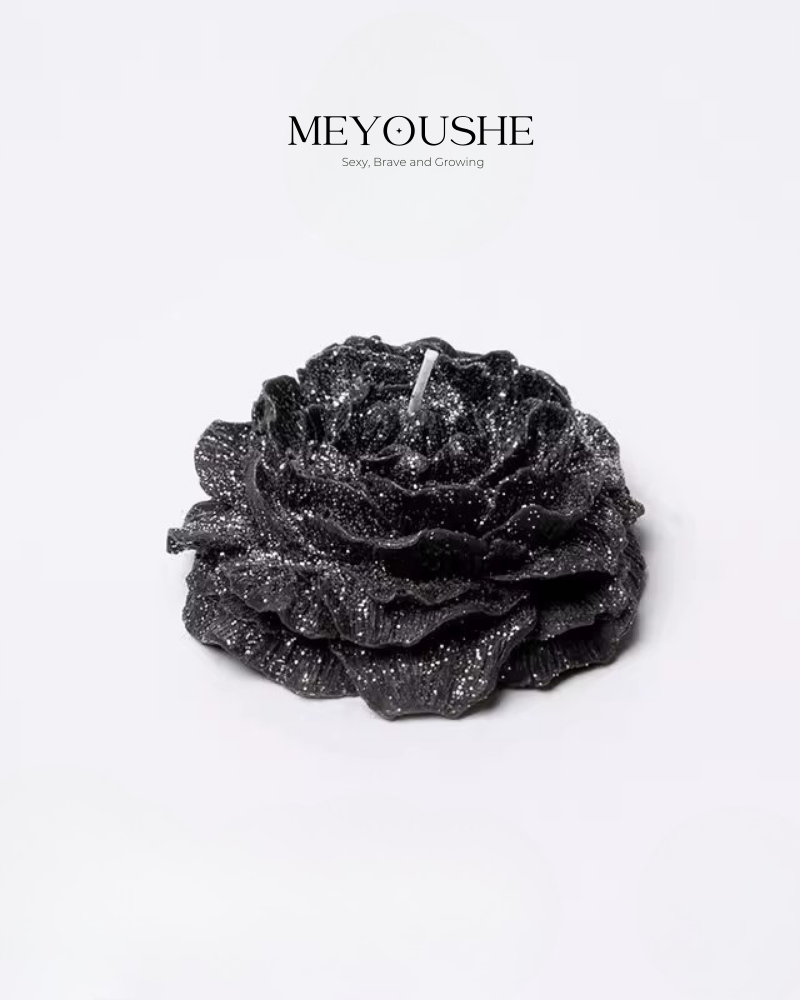 Velura – 104°F Low Temp Massage Candle | Golden Rose Peony | Skin-Safe MEYOUSHE